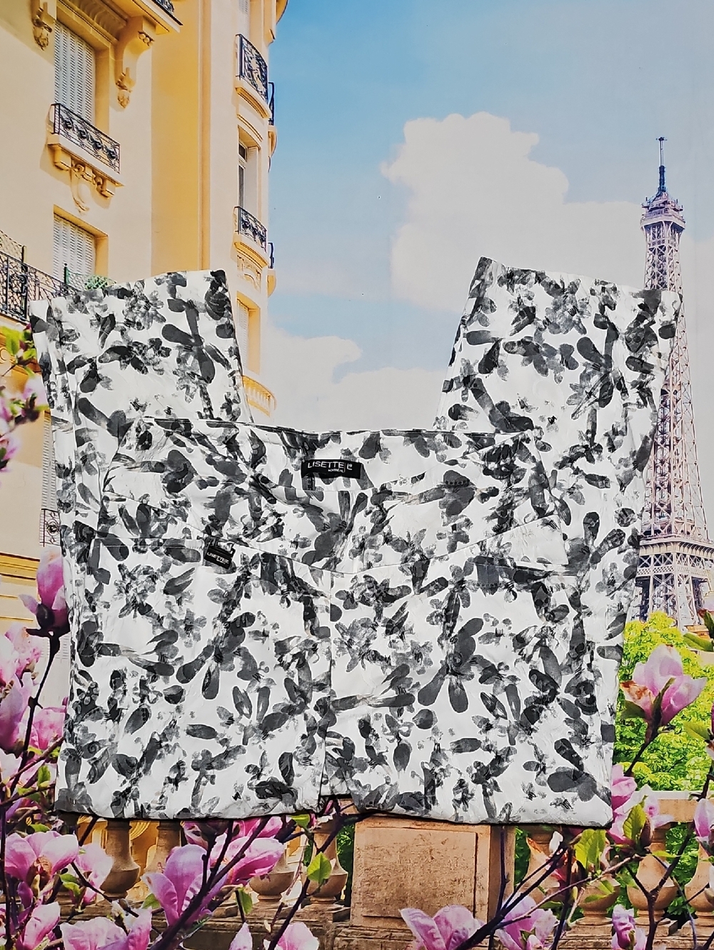 Lisette L MONTREAL Floral Print Capri Pant Size 6